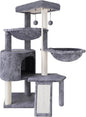 Xin Three Layer Cat Tree with Cat Condo and Two Hammocks by Unknown