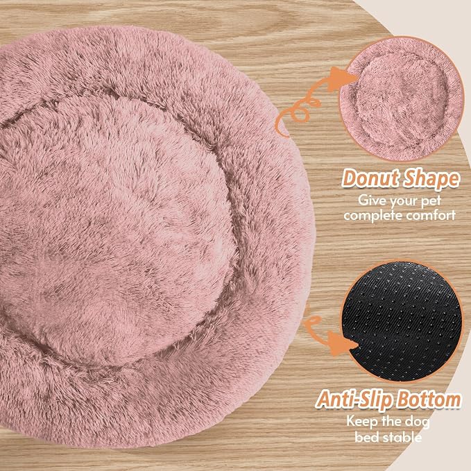 JOLLYVOGUE Calming Dog Bed for Small Dogs - Image 3