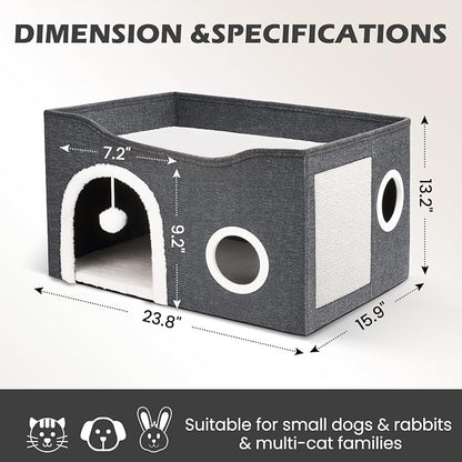 Heeyoo Cat House for Indoor Cats - Image 2