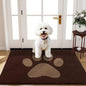 Buganda Dog Door Mat for Muddy Paws, Absorbent Dirt Trapper Non Slip Indoor by Buganda