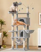 Yaheetech Cat Tree, 67in Large Tower w/ 3 Removable Teaser Sticks, 2 Kitten-Ear by Yaheetech