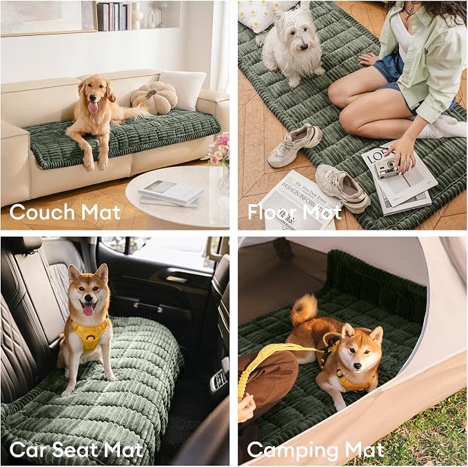 FUNNY FUZZY Pet Couch Covers for Sofa, Washable Dog Couch Cover Protector for - Image 4