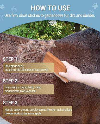 Dog Brush for Shedding | Pet Hair Removal Tool, Cat Grooming Supplies, - Image 4
