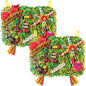 Bird Toys Parakeet Toys, Large-Sized Parrot Foraging & Shredding Cage Hanging by YIXUND