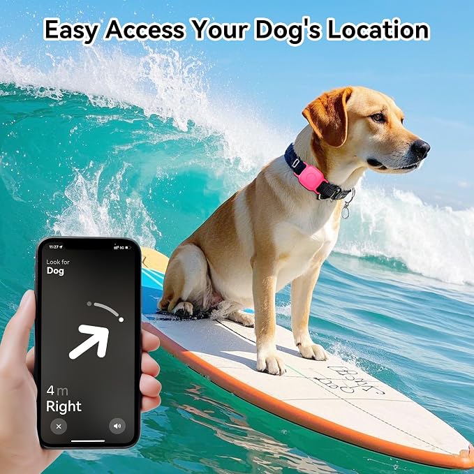 2-Pack Dog Collar Holder for Tile Life360 Mate 2022 Tracker, Waterproof - Image 7