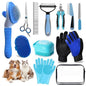 Dog Brush for Shedding 13pcs Bath Grooming Kit by 2TRUL