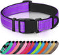 Joytale Reflective Dog Collar, Soft Neoprene Padded, Metal D-Ring, Nylon Pet by Joytale