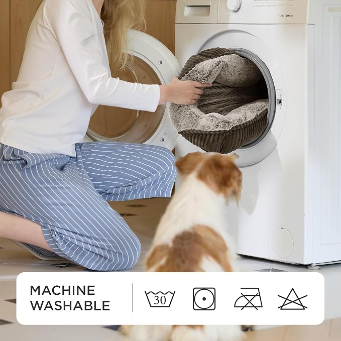 Bedsure Washable Dog Bed Small Medium Size Dog - Image 5