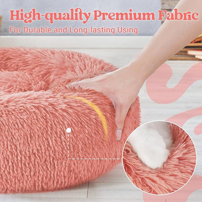 rabbitgoo Cat Beds for Indoor Cats, 20 inches Cat Bed Machine Washable - Image 6