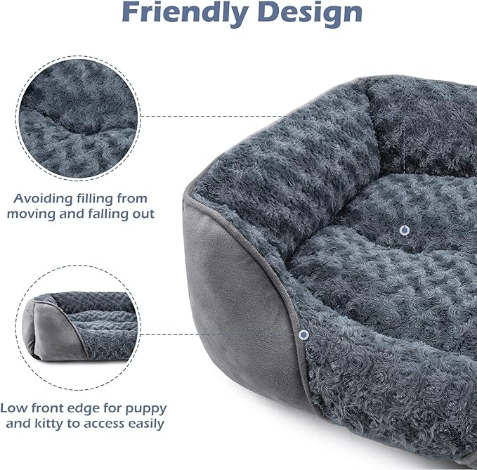 INVENHO Large Dog Bed for Large Medium Small Dogs, Rectangle Washable - Image 5