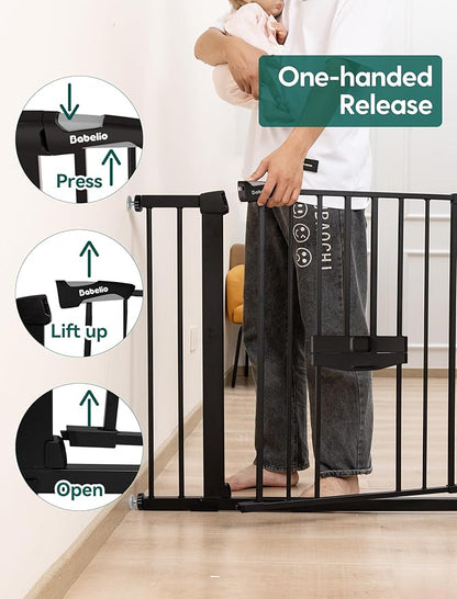 BABELIO 29-48" Extra Wide Baby Gate - Image 5