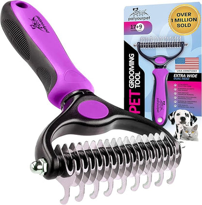 Pat Your Pet Deshedding Dog Brush by Pat+Your+Pet