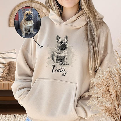 CHIARA CONTI11 Custom Dog Hoodie, Custom Pet Gifts, Custom Dog Shirt, Custom - Image 2