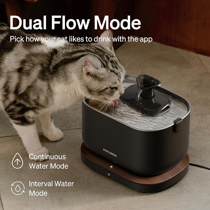 PETLIBRO Cat Water Fountain, App Monitoring Pet Fountains - Image 8