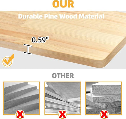 18-in-1 Cat Wall Shelves, Cat Wall Furniture Pine Wooden Wall Mounted Cat Shelf - Image 6