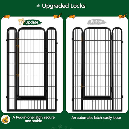 Yaheetech Dog Playpen Outdoor, 47 inch 16 Panels Dog Pen Indoor Heavy Duty - Image 7