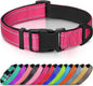 Joytale Reflective Dog Collar, Soft Neoprene Padded, Metal D-Ring, Nylon Pet by Joytale