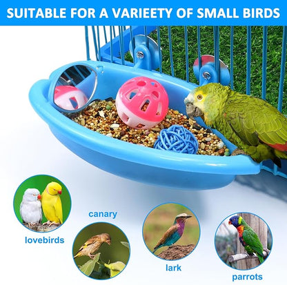 Bird Bath for Cage, Bird Bath Toy - Image 7