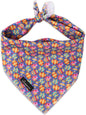 ARING PET Easter Dog Bandanas, Cute Purple Colorful Eggs Pet Bandana Scarf by ARINGPET