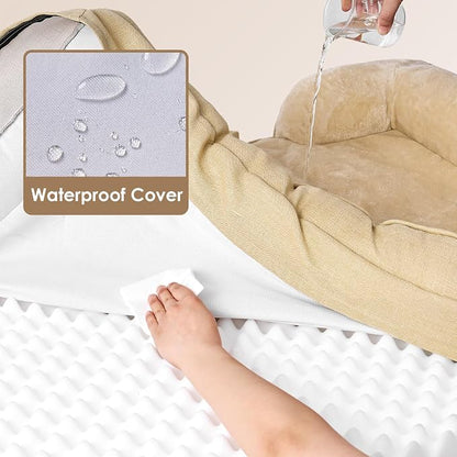 EHEYCIGA Orthopedic Dog Beds for Large Dogs, Waterproof Memory Foam Large Dog - Image 5