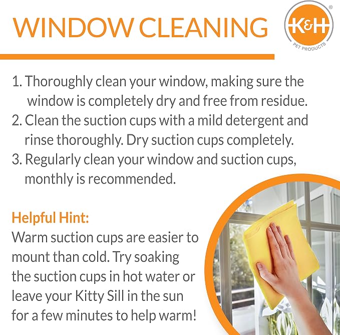 K&H Pet Products EZ Mount Cat Window Perch - Image 5