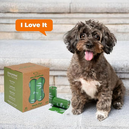 Best Pet Supplies Poop Bags for Dogs, 50% Post-Consumer Recycled Content dog - Image 8