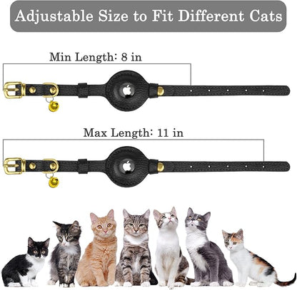 OOPSDOGGY Leather AirTag Cat Collar - Image 4