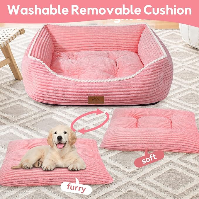 Orthopedic Dog Bed for Medium Dogs, Dog Sofa Beds Supportive Foam Pet Couch Bed - Image 5