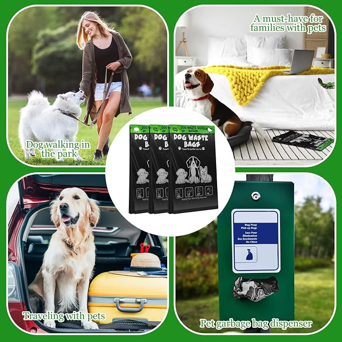 Ireer 40 Count 4000 Pcs Header Bag Bulk Cute Dog Pet Waste Bags Bulk Poop - Image 7