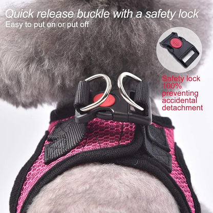 Dog Harness Step-in Breathable Puppy Cat Dog Vest Harnesses - Image 4