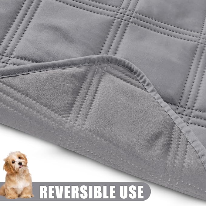 Smiry Waterproof Dog Bed Cover Blanket 40x50, Soft Reversible Pet Blanket - Image 3