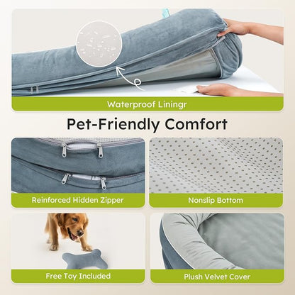 Jumbo Orthopedic Dog Bed, Big Dog Beds - Image 5