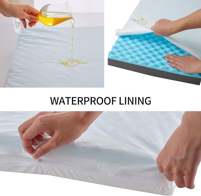 Orthopedic Memory Foam Dog Bed, Cooling Dog Beds Waterproof Pet Bed - Image 3