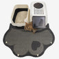 Cute Cat Litter Mat 35”x24”, Litter Box Mat, Litter Trapping Mat, Soft on Kitty by Rarenut