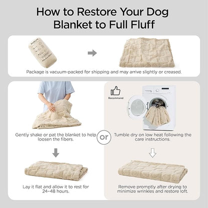 Bedsure Dog Blanket for Medium Dogs Washable - Image 5