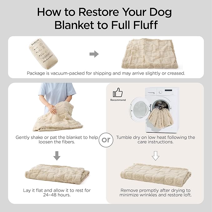 Bedsure Dog Blanket for Small Dogs Washable - Image 5