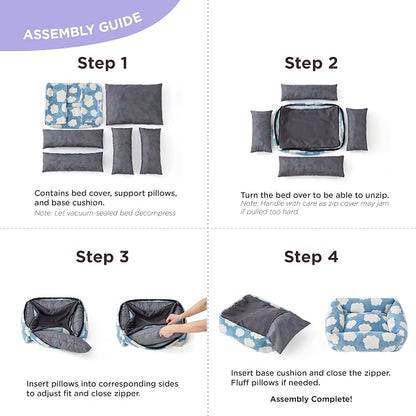 LE SURE Cute Dog Bed for Medium Dogs - Image 6