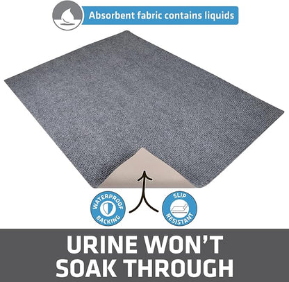 Drymate Cat Litter Box Mat, Litter Trapping Mat, Waterproof, Urine-Proof - Image 4