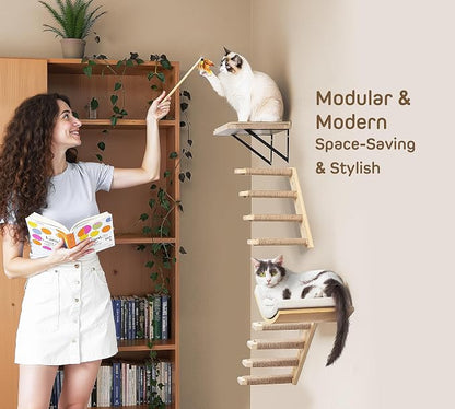 Wall Mounted 1 Pack Cat Shelf - Image 7