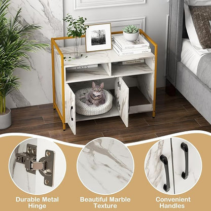 Giantex Cat Litter Box Enclosure - Image 4