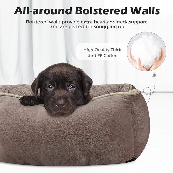 INVENHO Medium Dog Bed Rectangle Washable Orthopedic Soft Calming Sleeping - Image 2