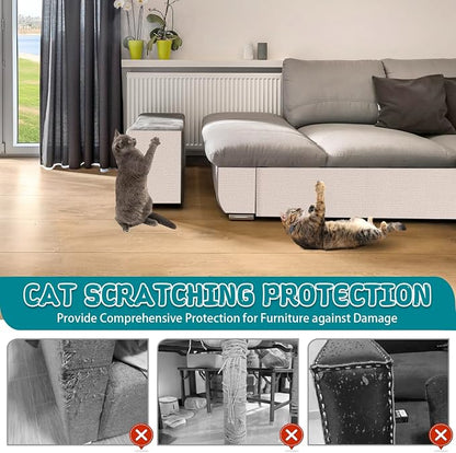 Climbing Cat Scratcher Mat Trimmable Cat Scratching Post Carpet 39.3’’x15.8’’ - Image 5