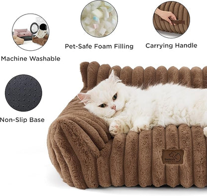Bedsure ComfyFleece™ Cute Dog Couch - Image 5