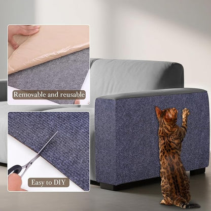 Cat Scratch Furniture Protector Couch Protector from cat Claws Self-Adhesive - Image 6