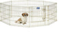 MidWest Homes for Pets Folding Metal Puppy / Dog Exercise Pen, Indoor/Outdoor by MidWestHomesForPets