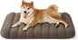 LE SURE Cute Orthopedic Dog Bed Medium Size Dog, Waterproof Chic Flat Pet Beds by Lesure