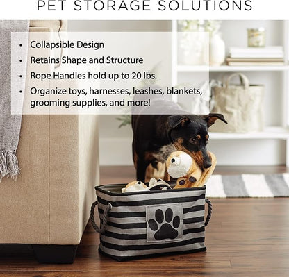 Bone Dry Pet Storage Collection Lattice Paw Print, Medium Rectangle - Image 7