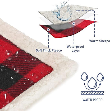 Kritter Planet Waterproof Dog Blanket, Reversible Water Proof Pet Blanket - Image 2