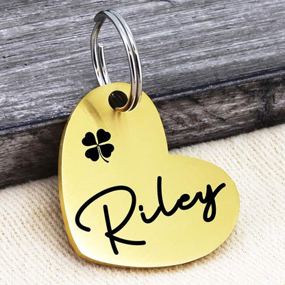 Ultra Joys Dog ID Tag, Custom Dog Tag Personalized Cat Tag, Pet ID Tag - Image 2