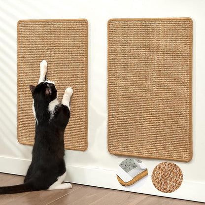 Cat Scratcher Mat, Sisal Cat Scratch Pad by Conlun